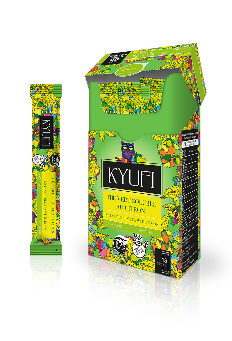Thé Vert Citron - Sans Sucre