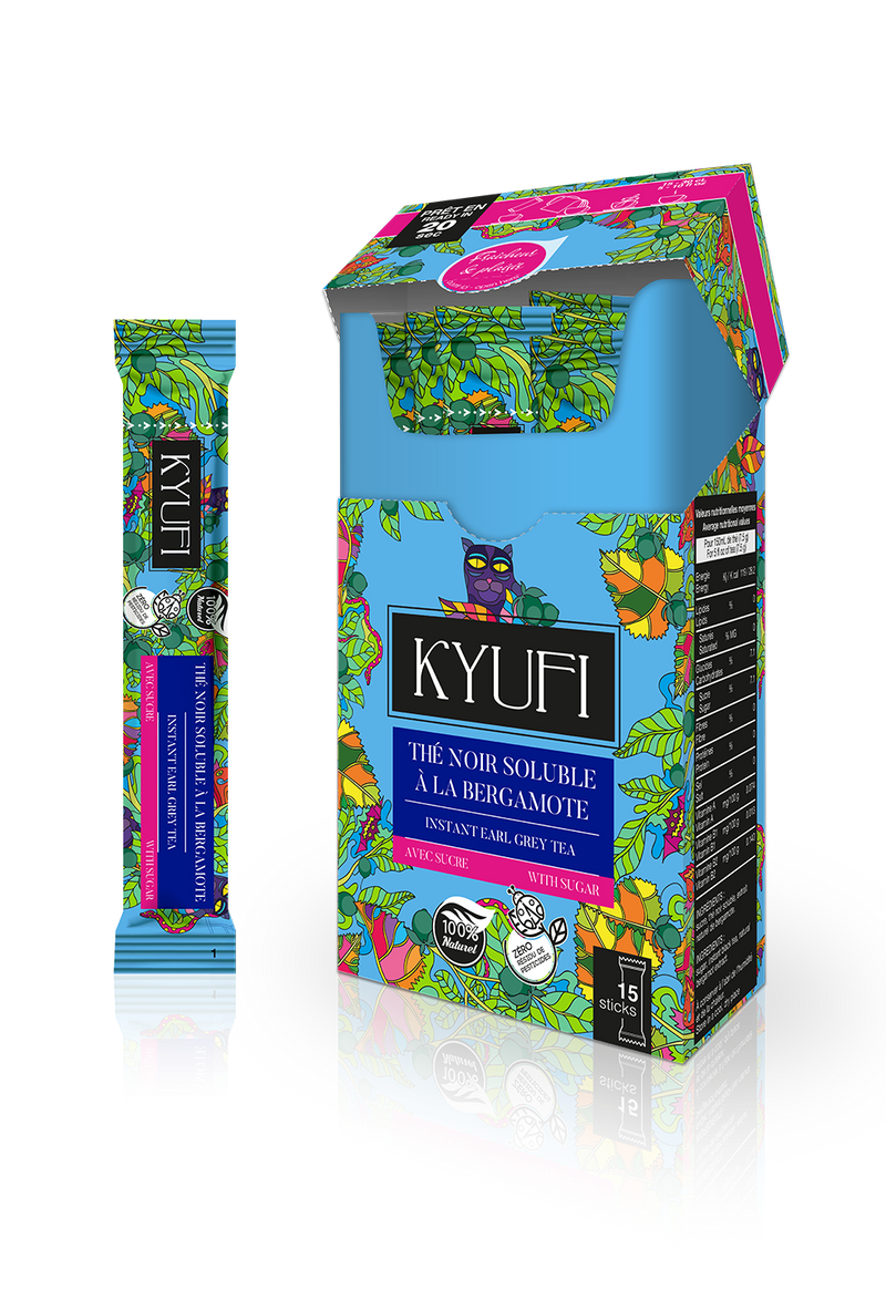 Thé Noir Bergamote – Fraîcheur et plaisir – Sucré