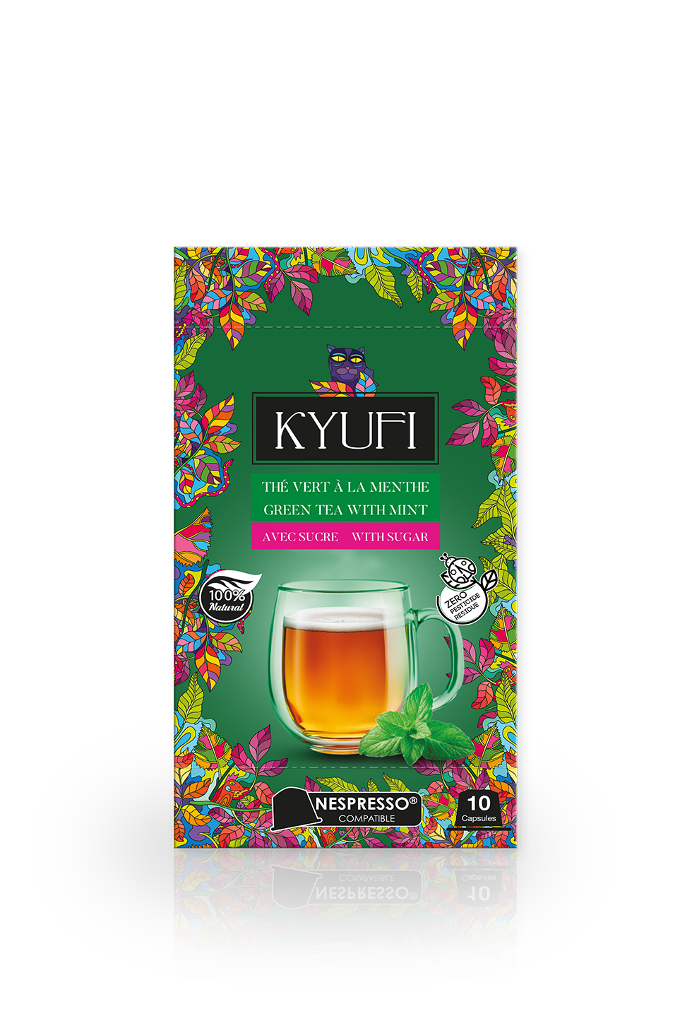 Thé Vert Instantané À La Menthe - Recette Authentique - Compatible Nespresso