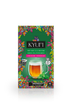 Thé Vert Instantané À La Menthe - Recette Authentique - Compatible Nespresso