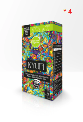 Thé Vert Instantané À La Menthe - Sans Sucre