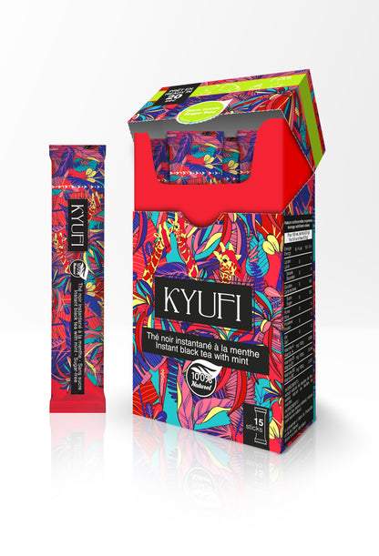 Thé Noir Instantané À La Menthe - Sans Sucre